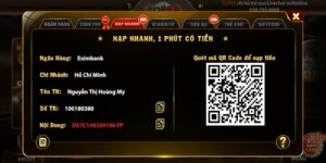 Giao dịch nạp tiền đa dạng cách thức thực hiện